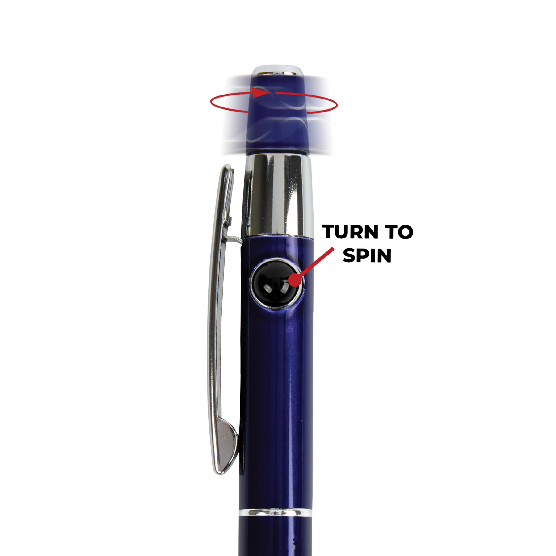 Continuity Twist Action Ballpoint Spinner Pen 3