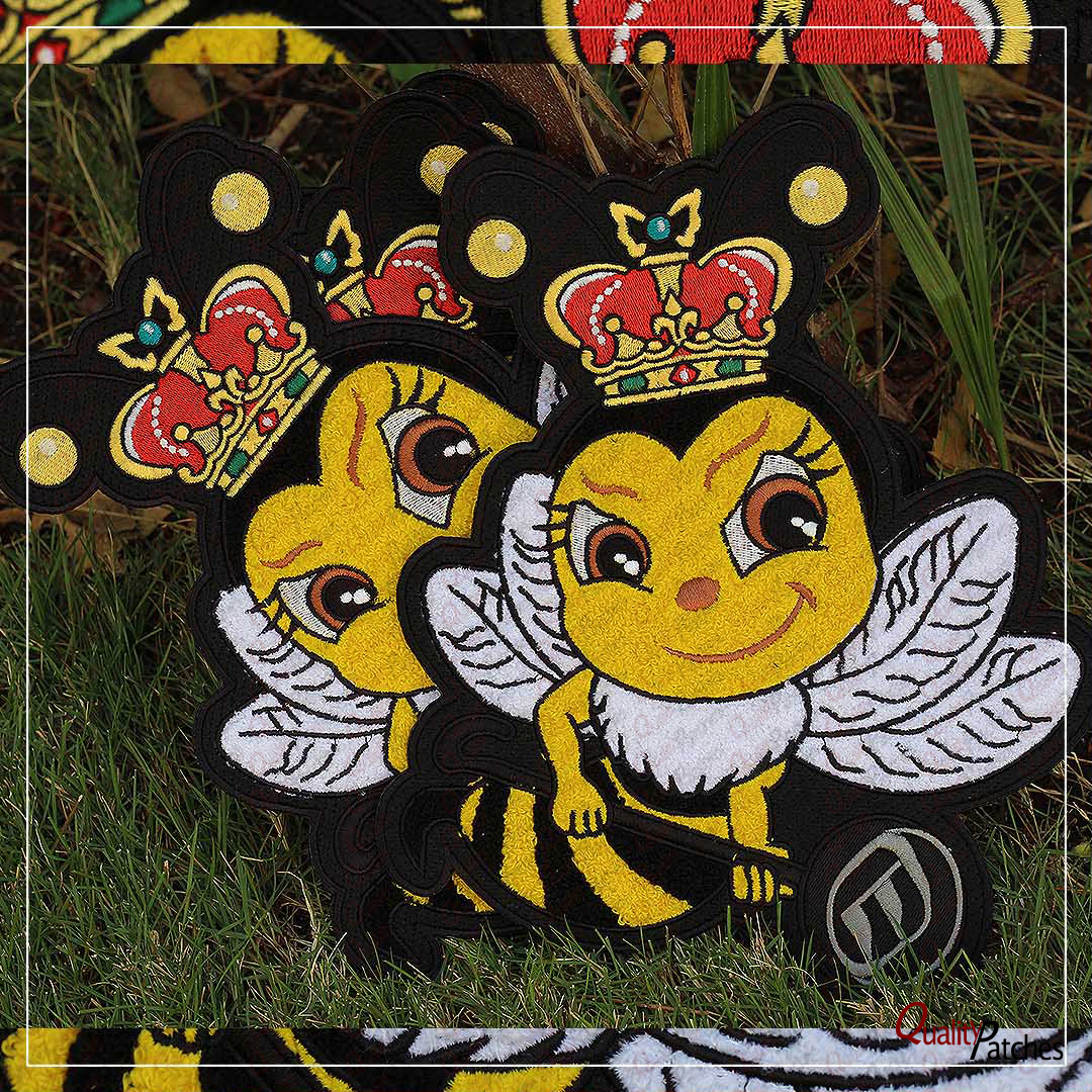 Custom Die Cut Embroidered Patches 45