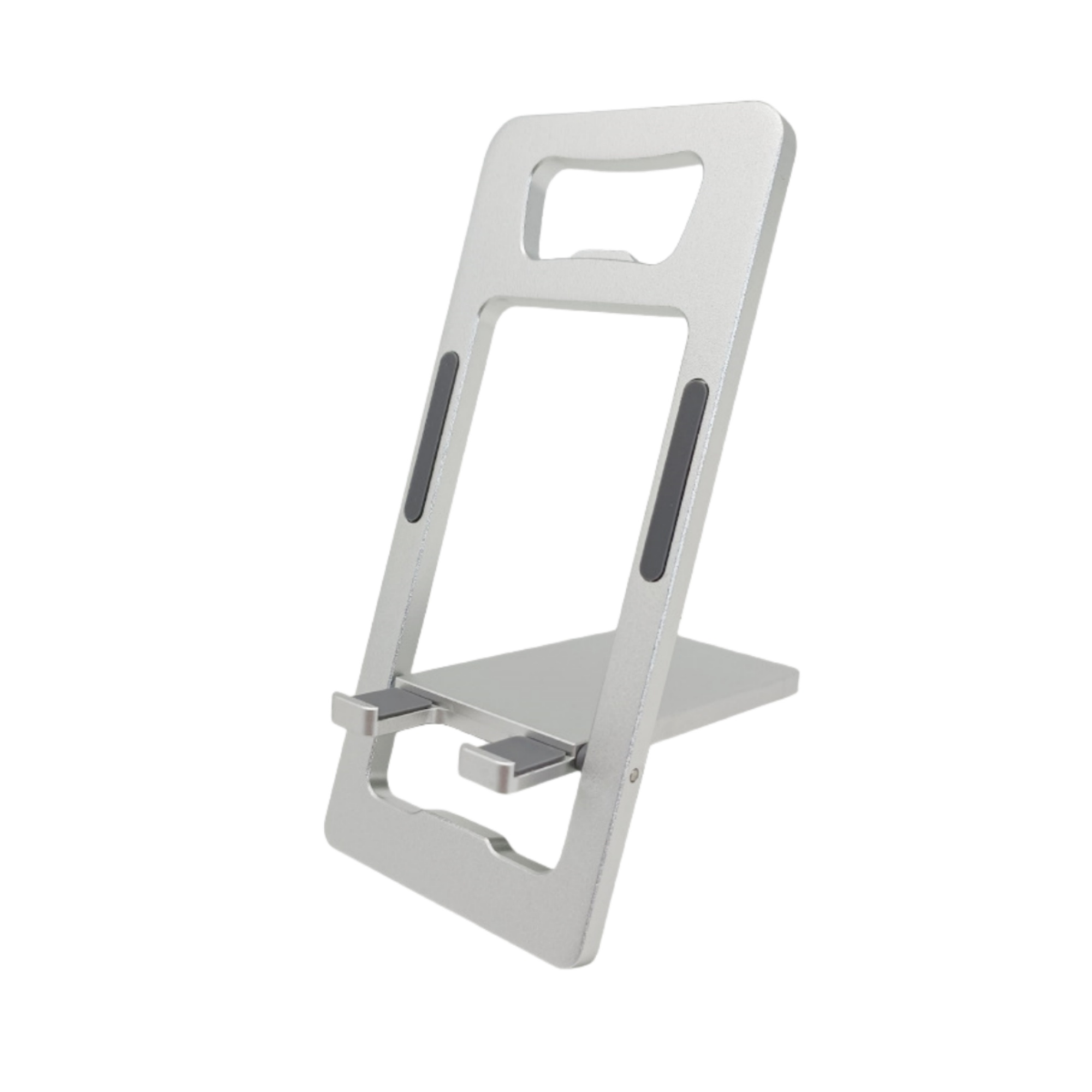 Foldable Aluminum Cell Phone Stand with Bottle Opener 4