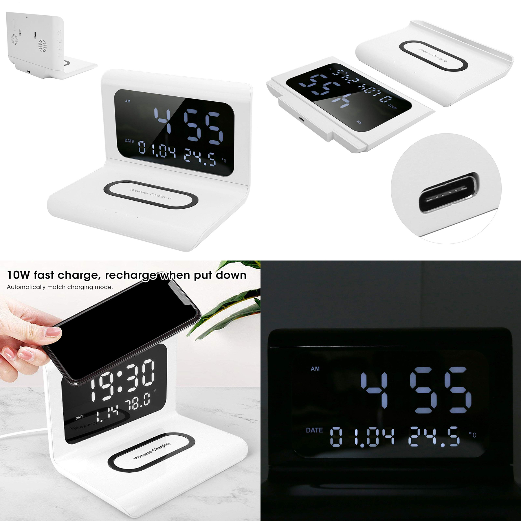 10W Phone Wireless Charging Station 2