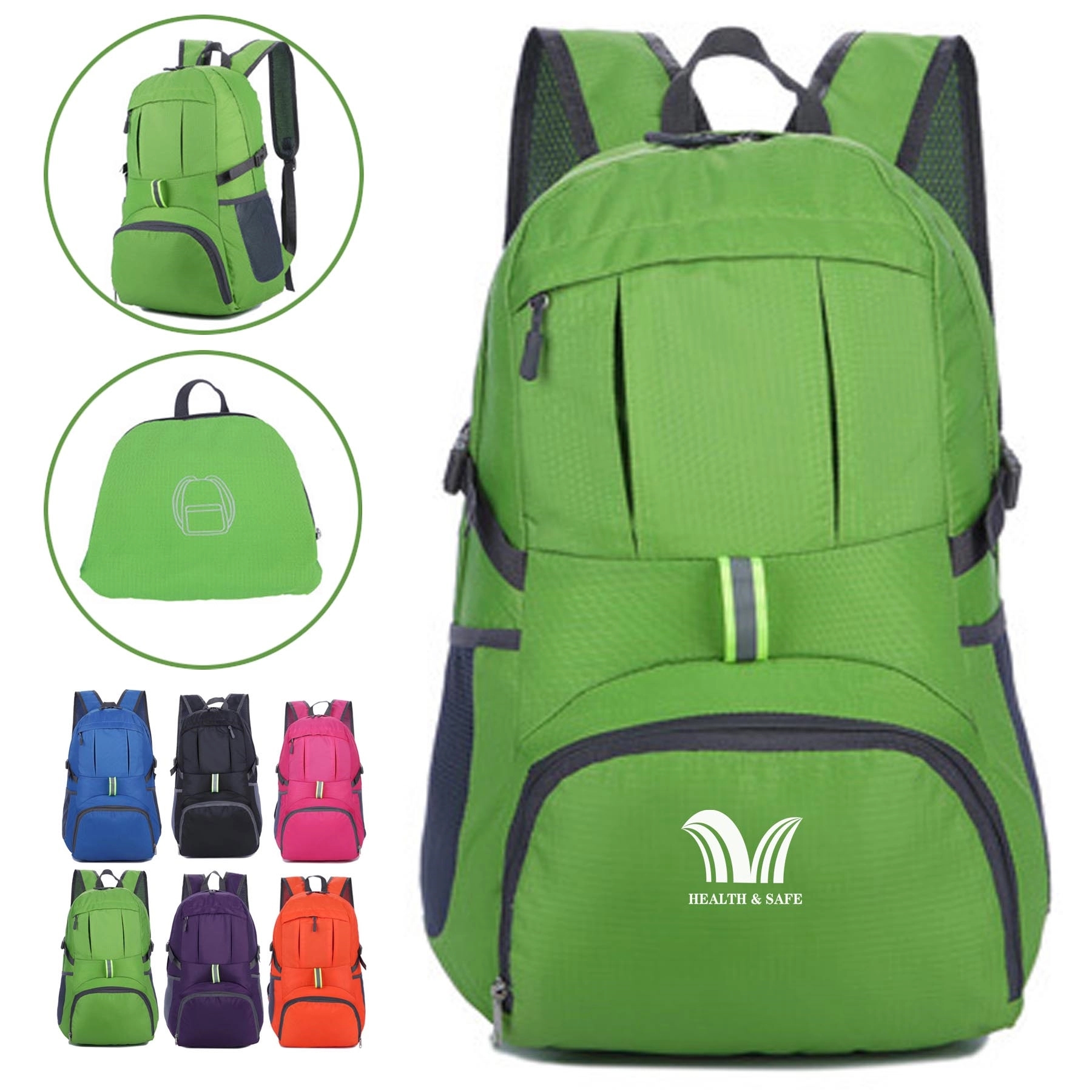 Large Capacity Foldable Lightweight Backpack 2