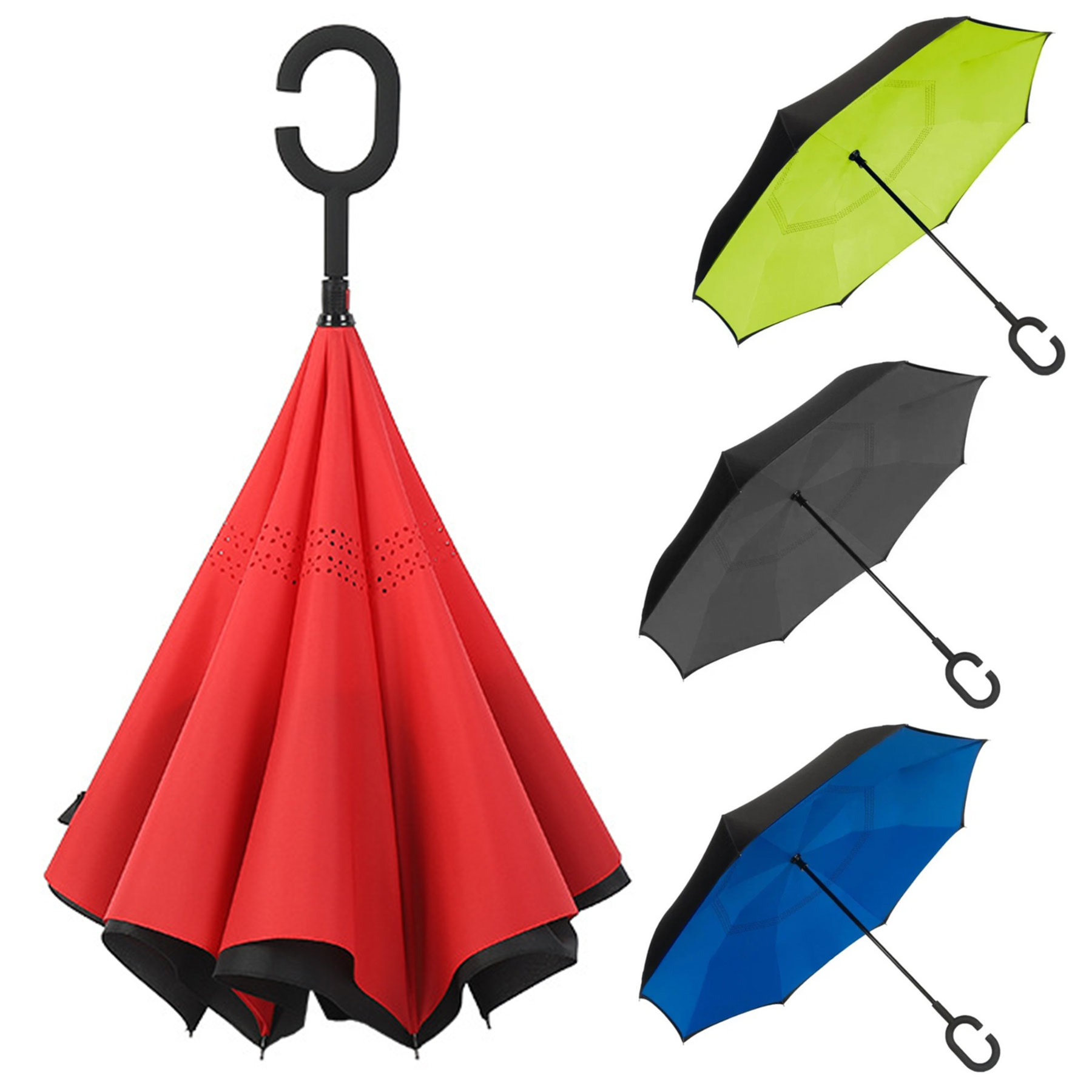 Reverse Car Umbrellas 1