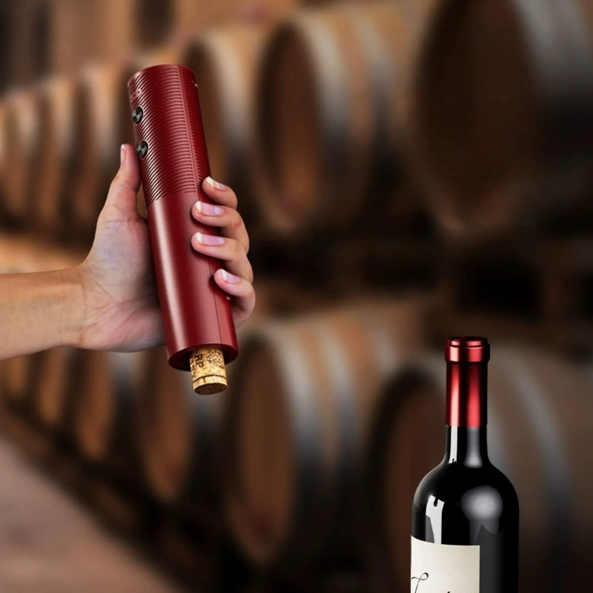 USB Rechargeable Electric Wine Bottle Opener 3