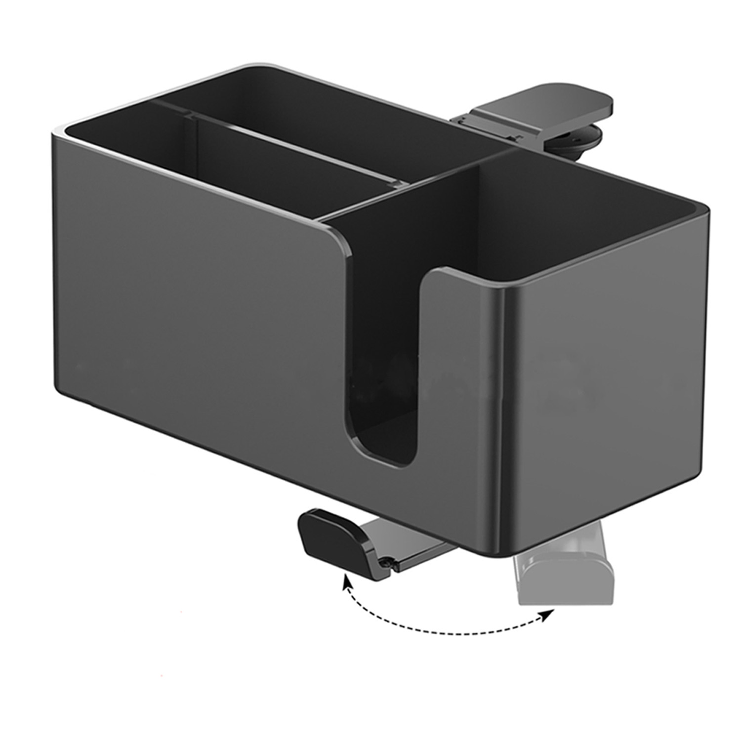 Multi Functional Aluminum Cup Phone Headset Desk Organizer 2