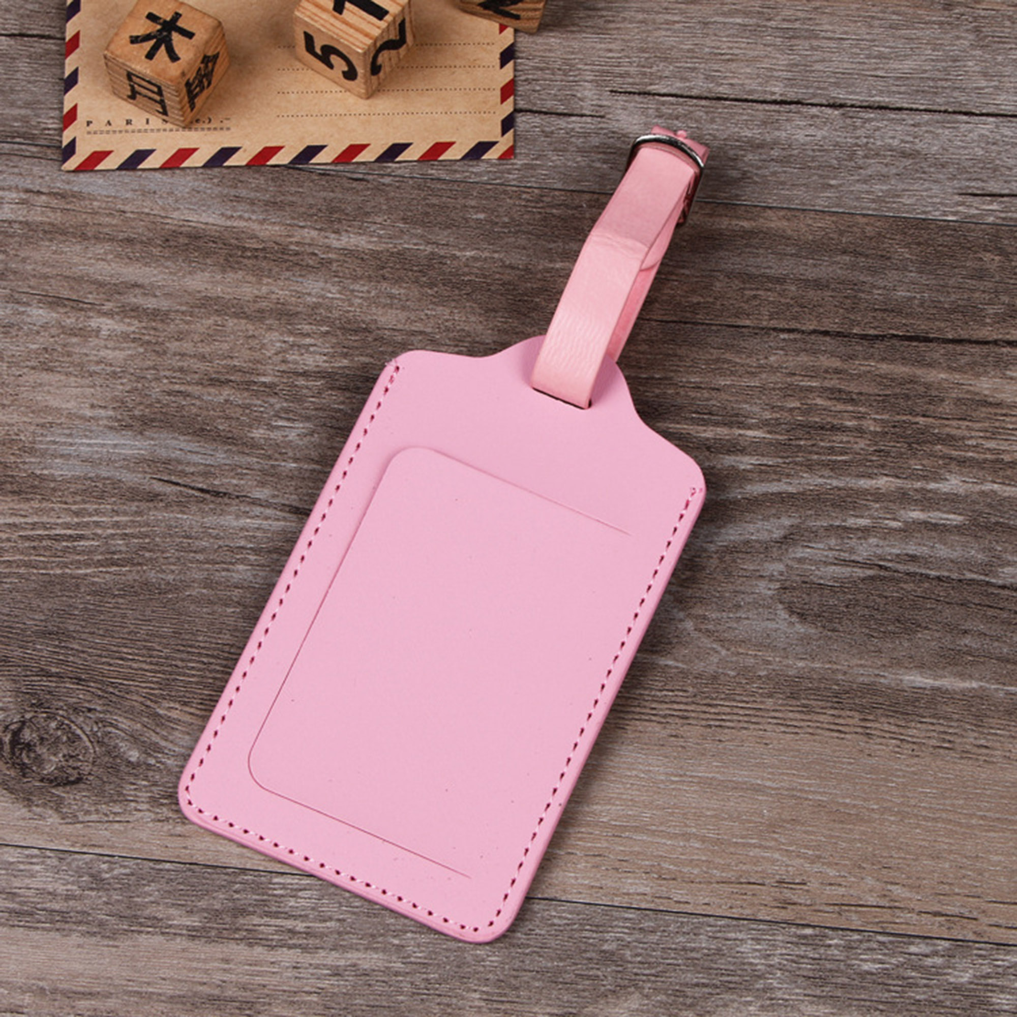 PU Leather Luggage Bag Tag 5