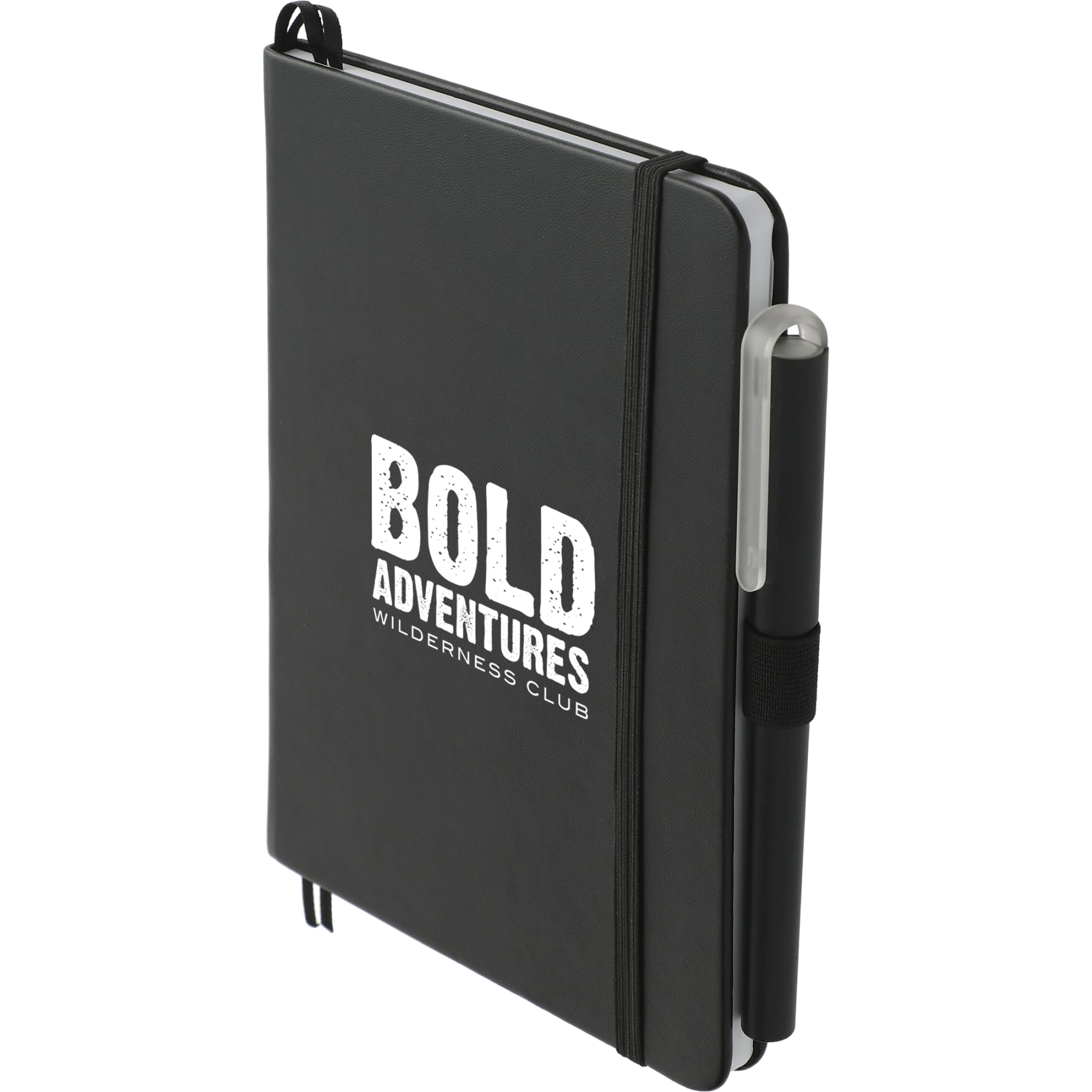 5" x 7" Recycled Bulleting Bound Notebook w Pen 10