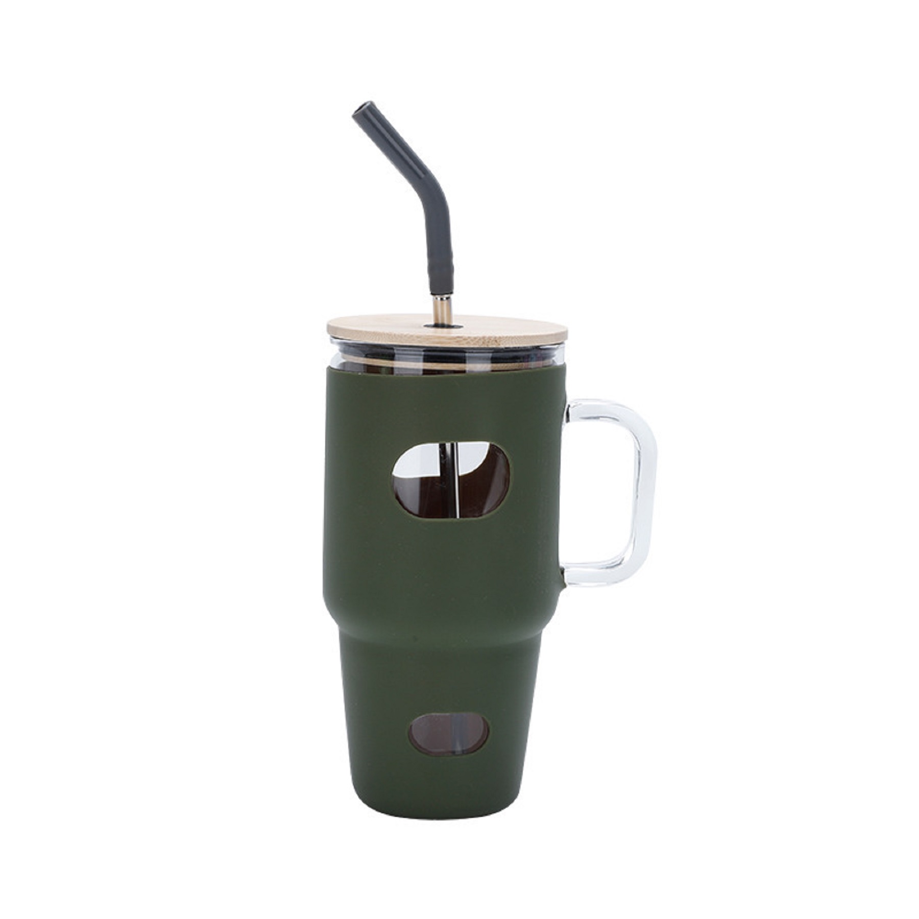 32 oz Iced Coffee Cup with Handle 3