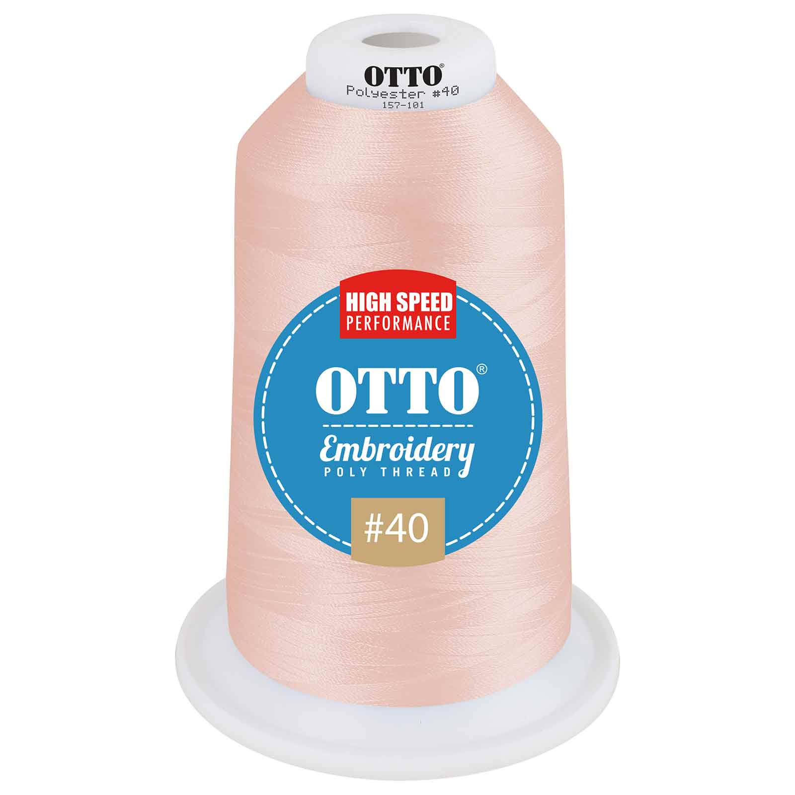 OTTO Embroidery Poly Thread #40 5,500 yd. King Cone 150