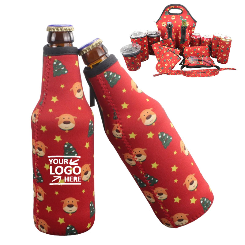 11oz Customized Christmas Gift Beer Bottle Sleeves 2