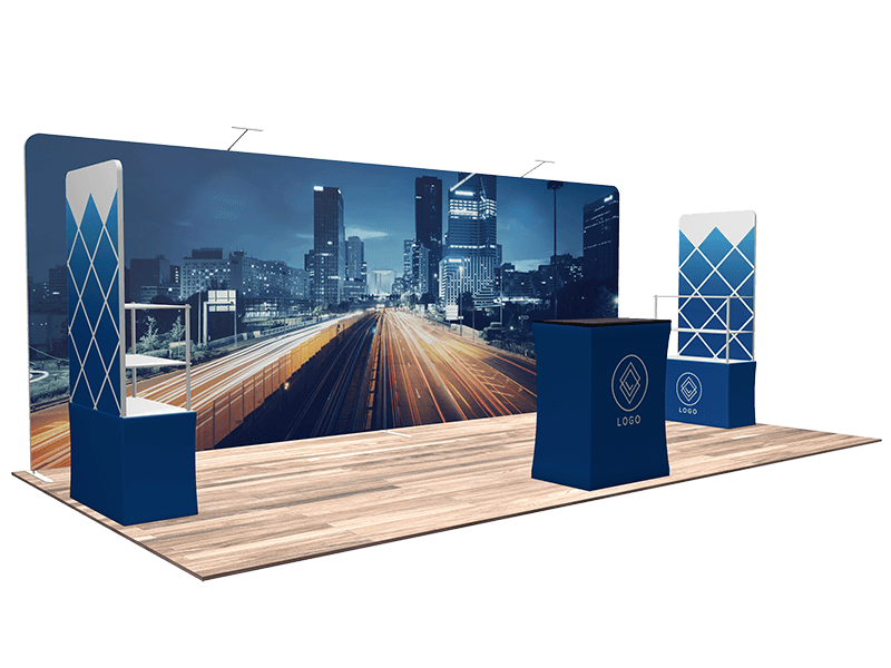 Quick N Fit Trade Show Display Booth 1219