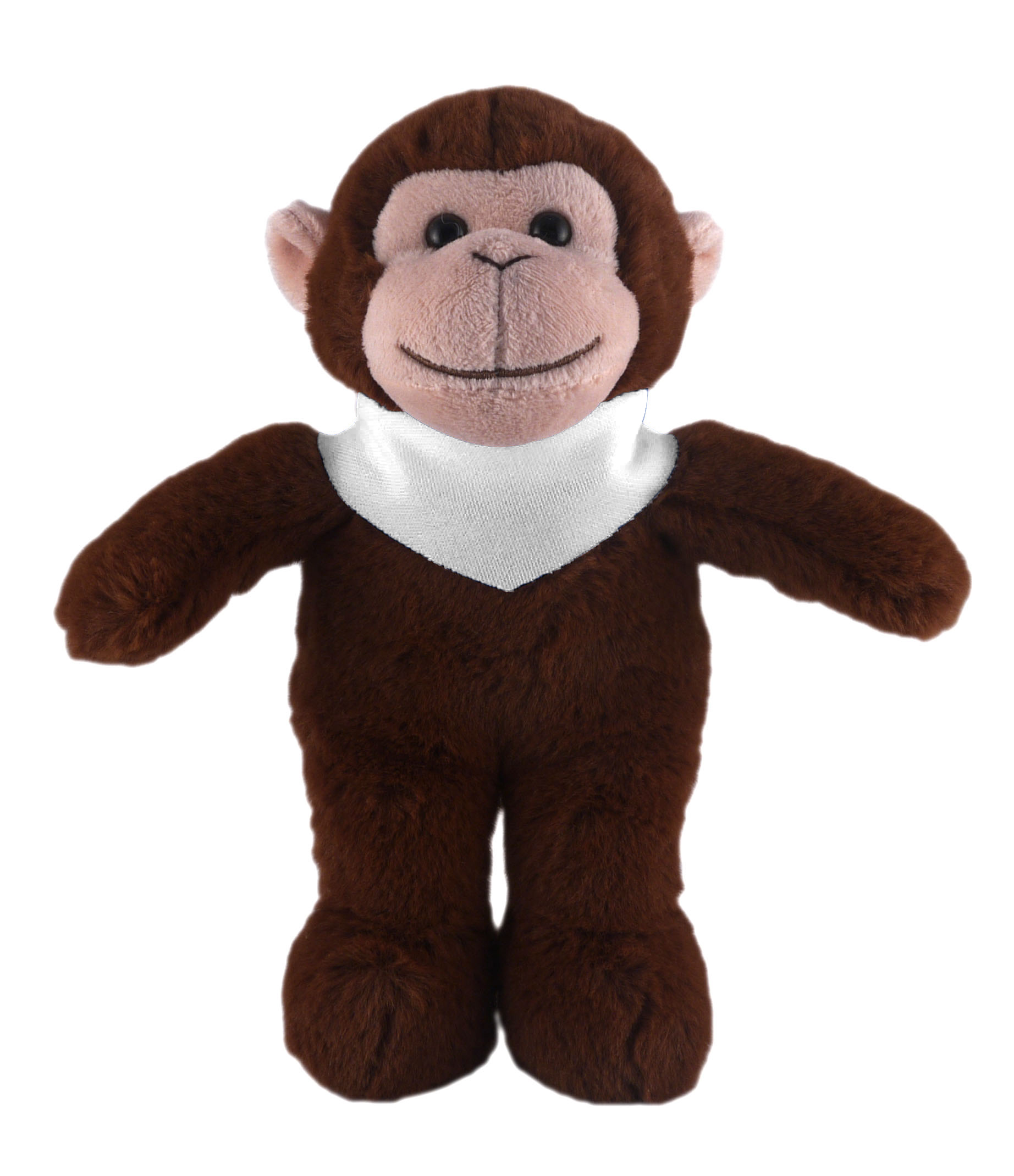 Soft Plush Stuffed Monkey with Bandana 4