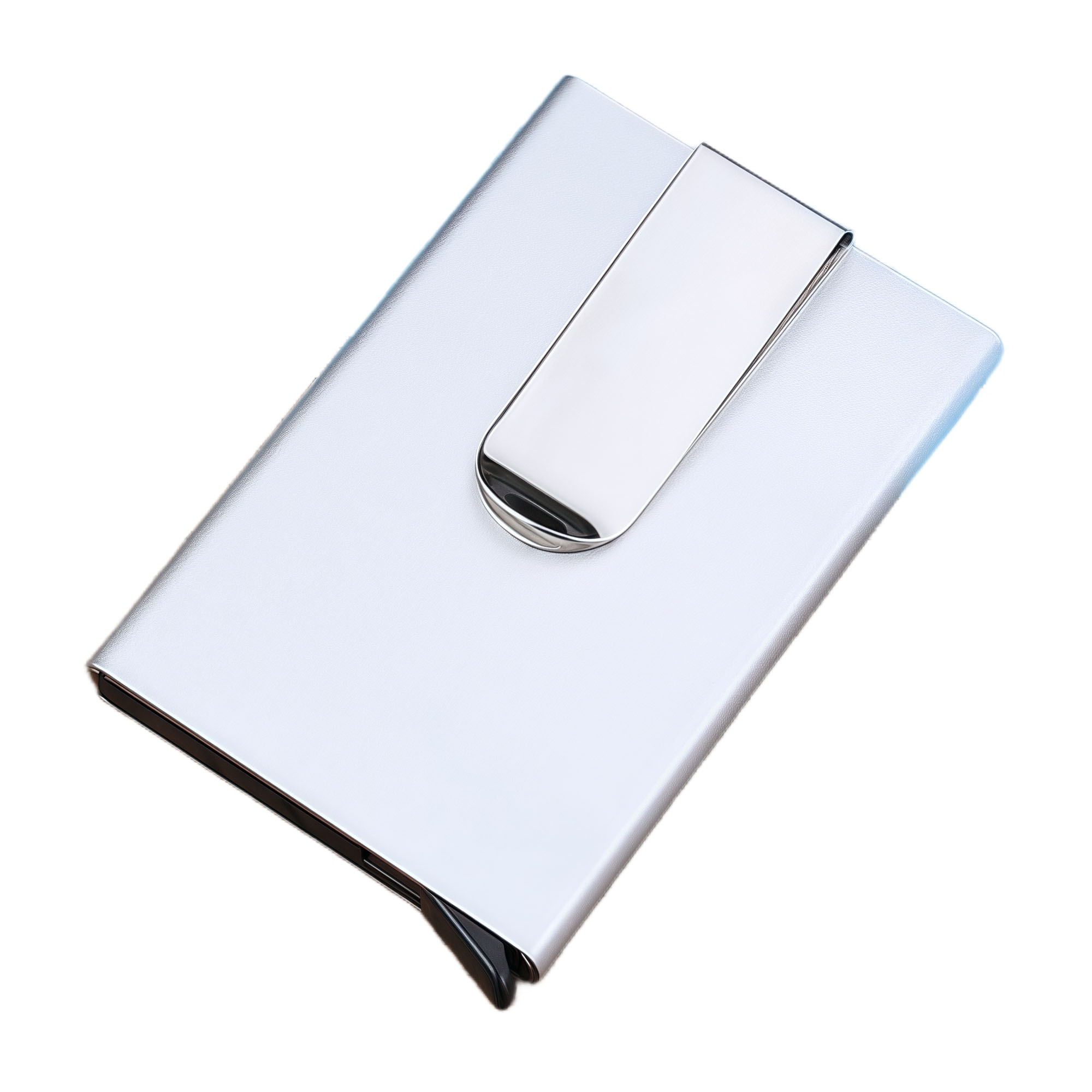 Slim Aluminum RFID Blocking Card Holder Wallet with Quick Eject Mechanism 2