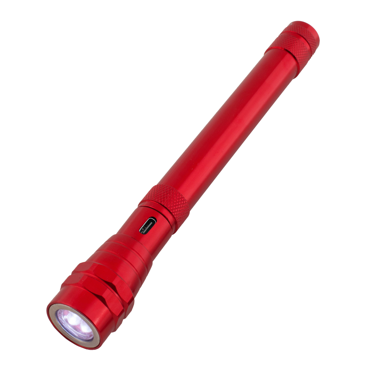 Telescopic Rechargeable Recycled Aluminum Flashlight With Magnet 2.0 13