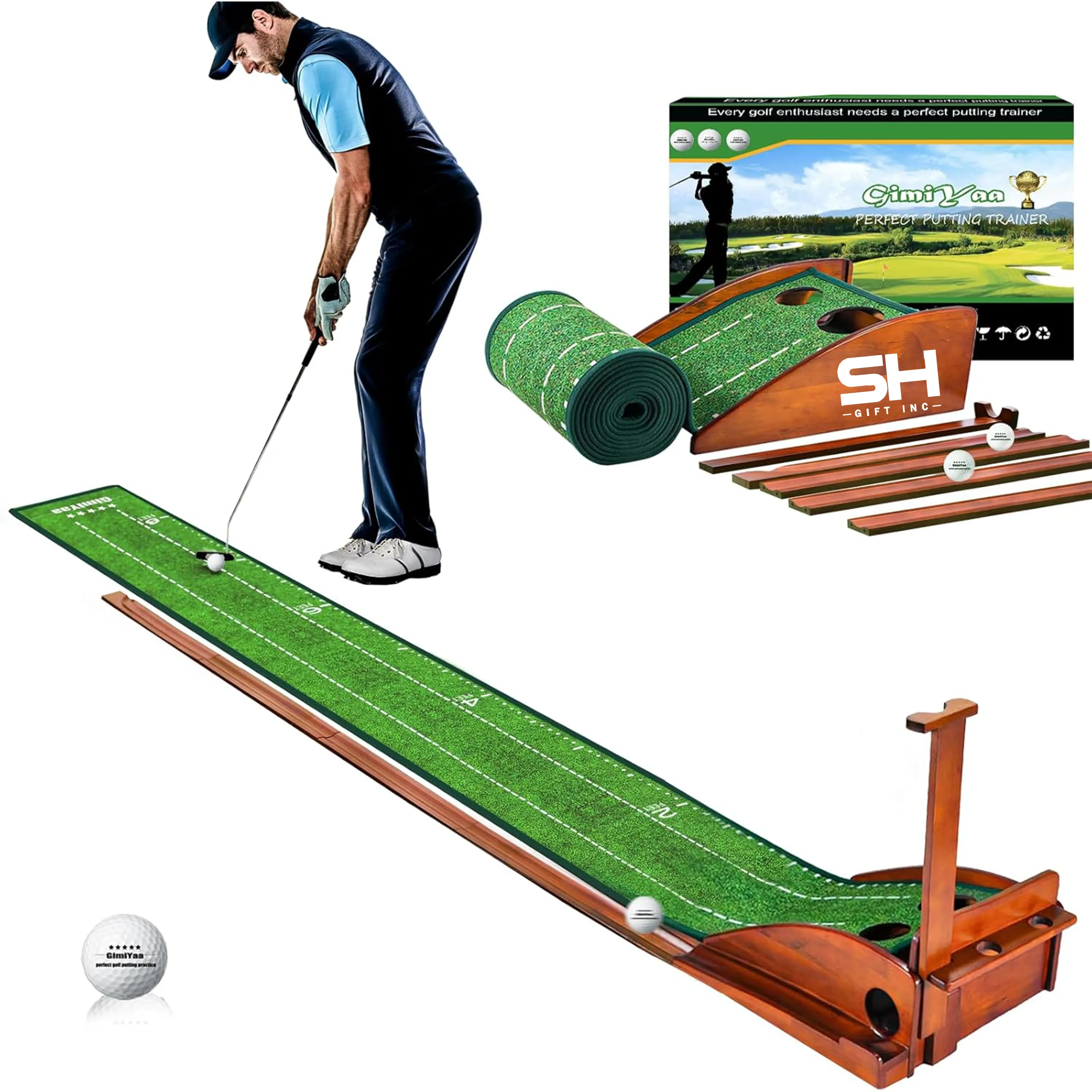 Indoor Golf Putting Mat 1