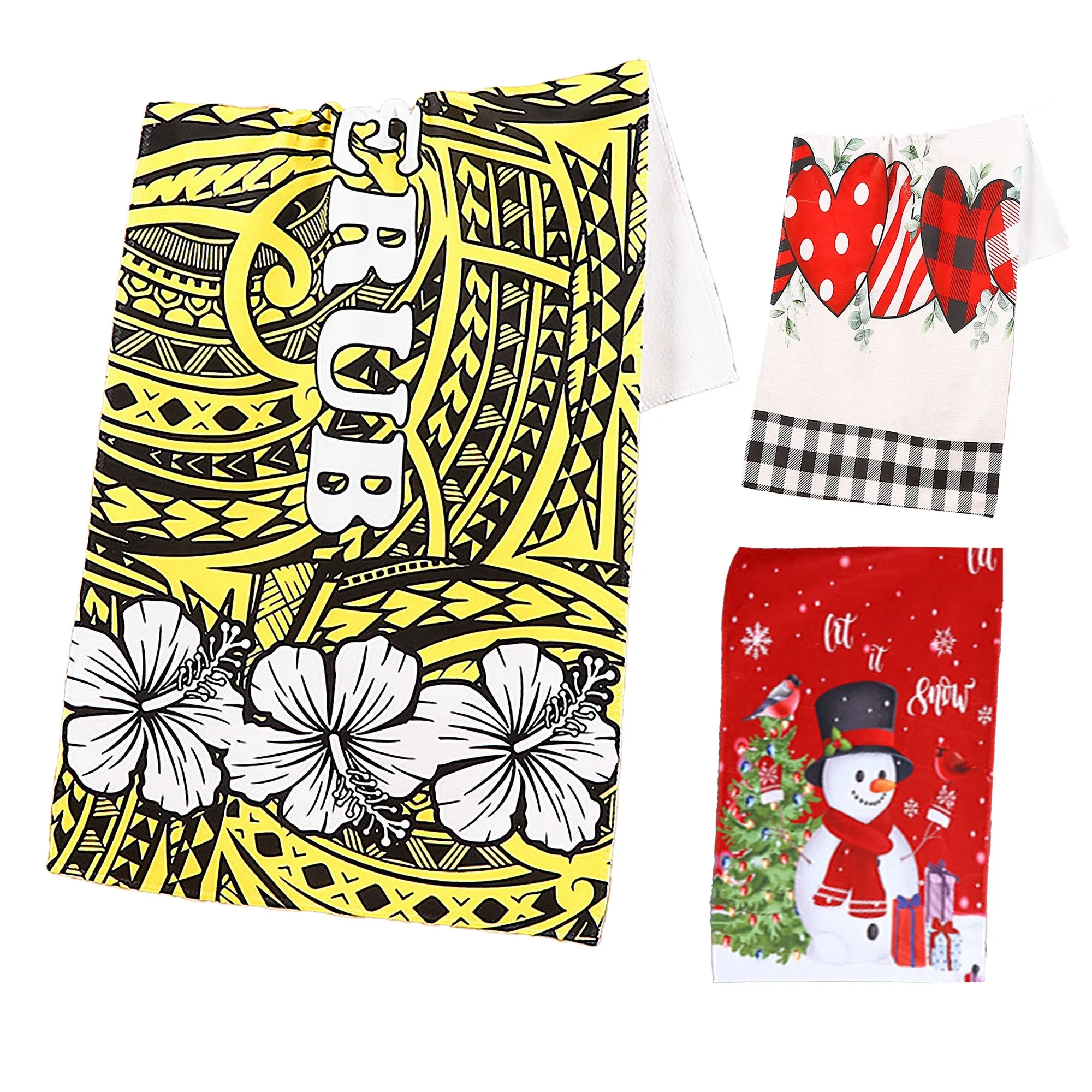 Beach Microfiber Towel Fast Dry Customizable Full Wrap 3