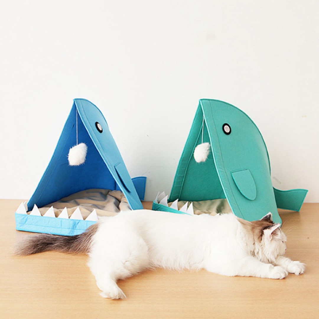 Shark Pet Bed Pet Nest House Tent for Dog & Cat 6