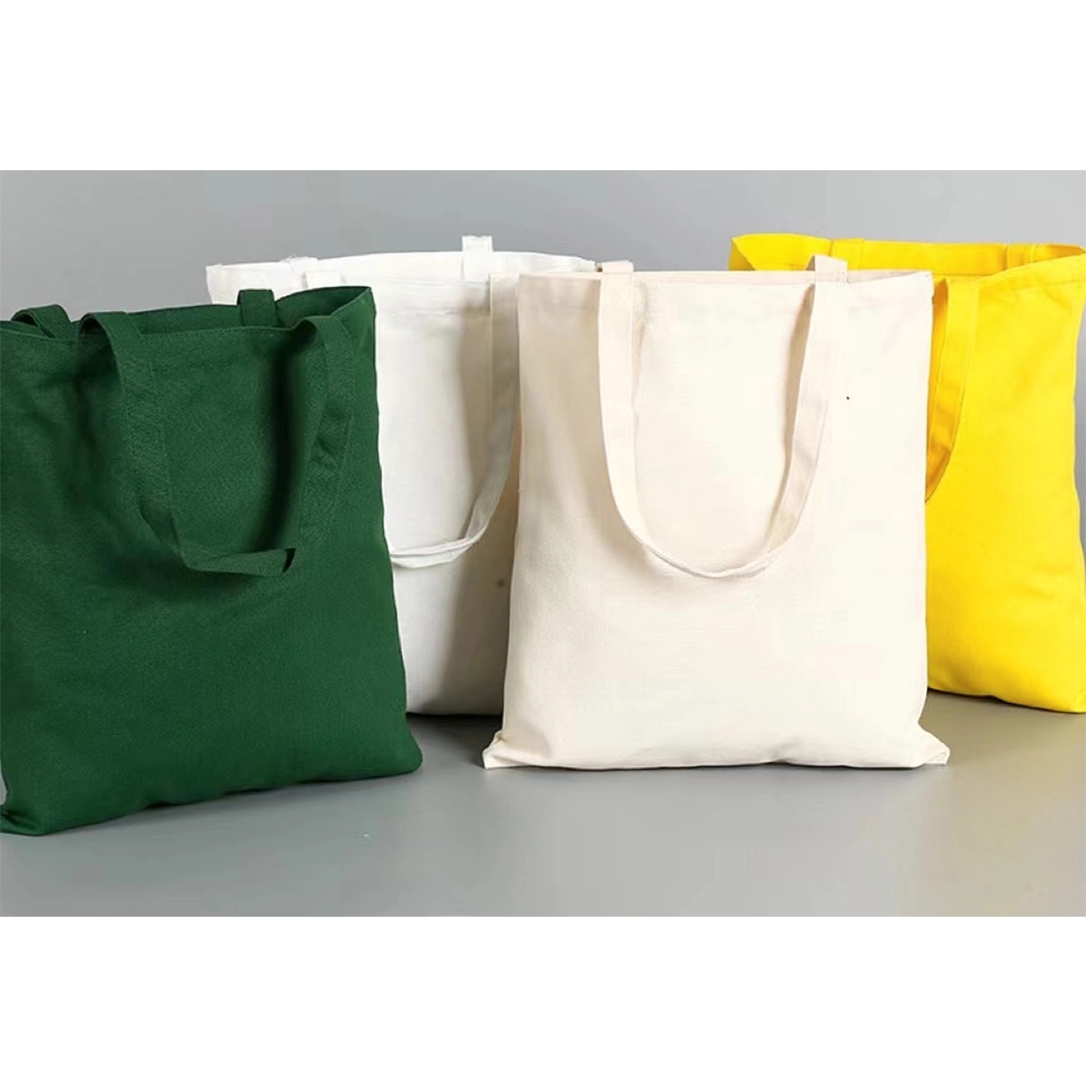 Shopping Tote Cotton Canvas Bag, custom tote bag with logo imprint 4