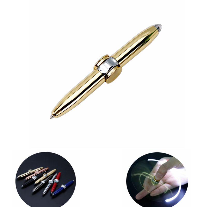 Multifunctional Spinner Pen with Light 2