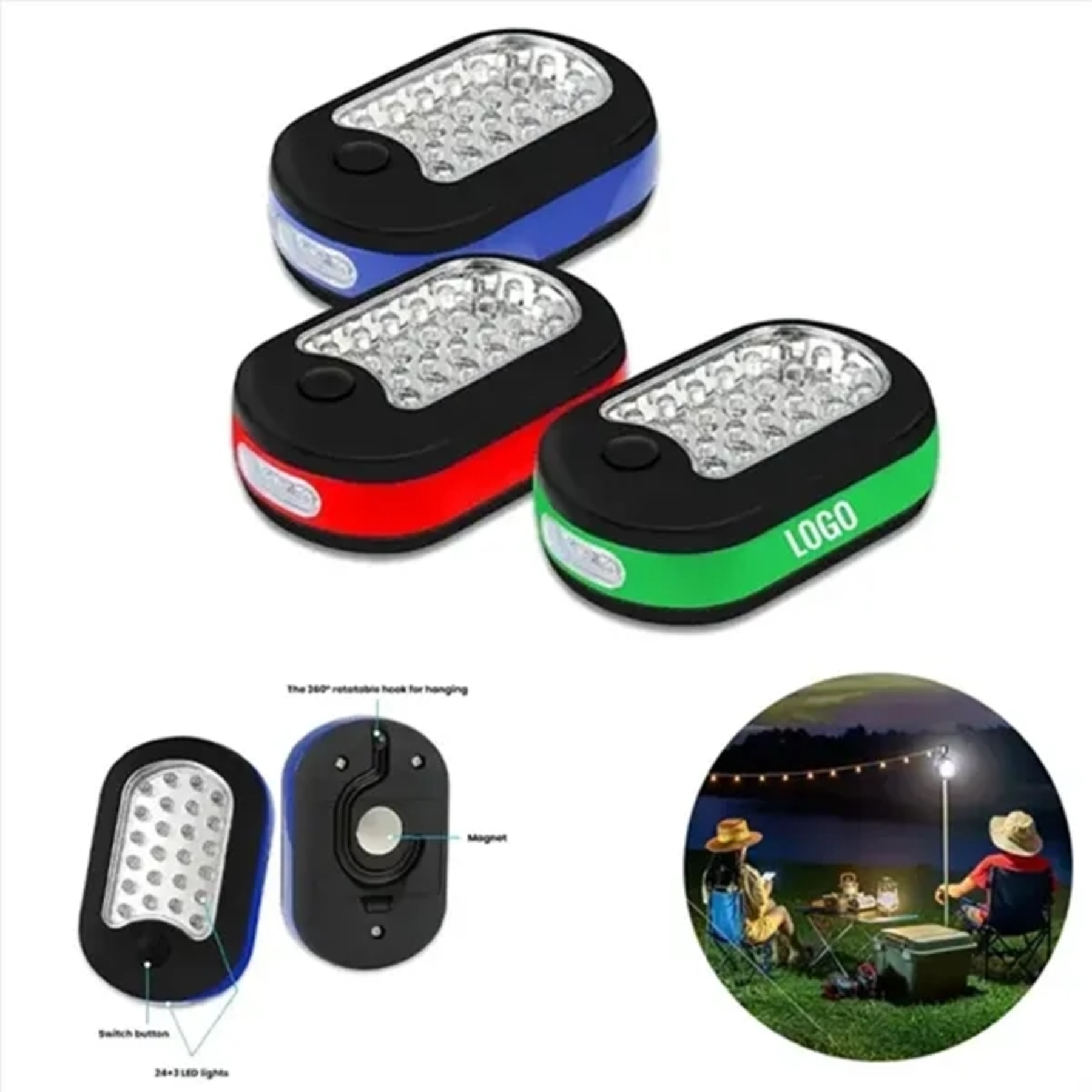 Portable Magnetic Pocket Work Light
2