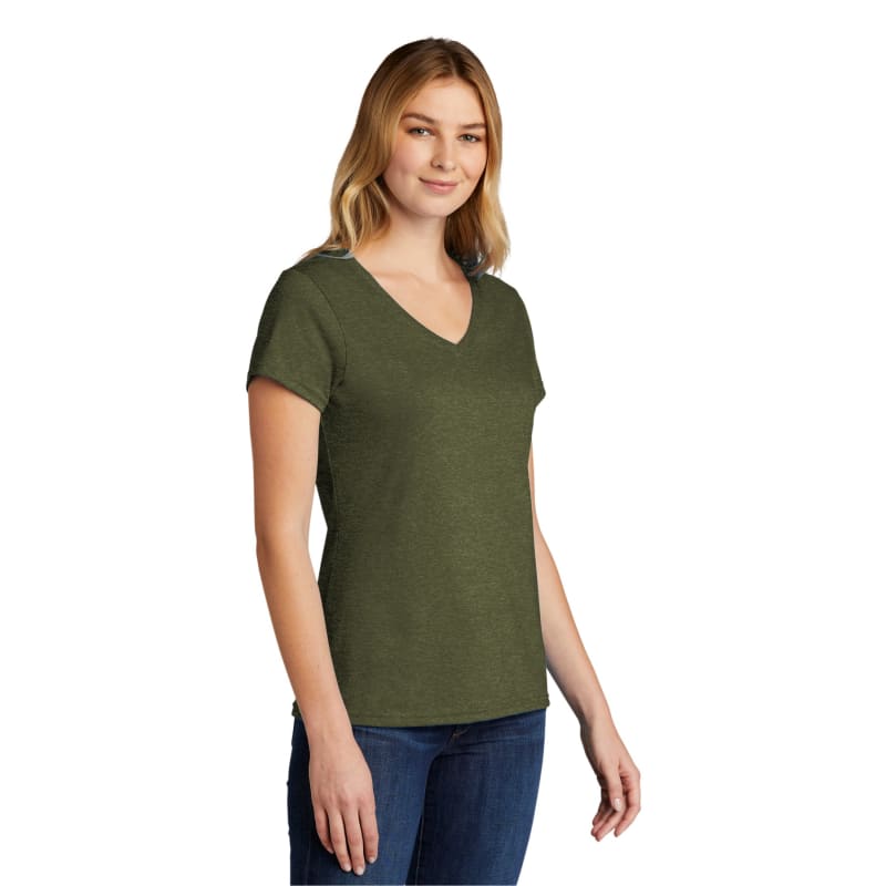 Port & Company Women's Tri-Blend V-Neck Tee. 69