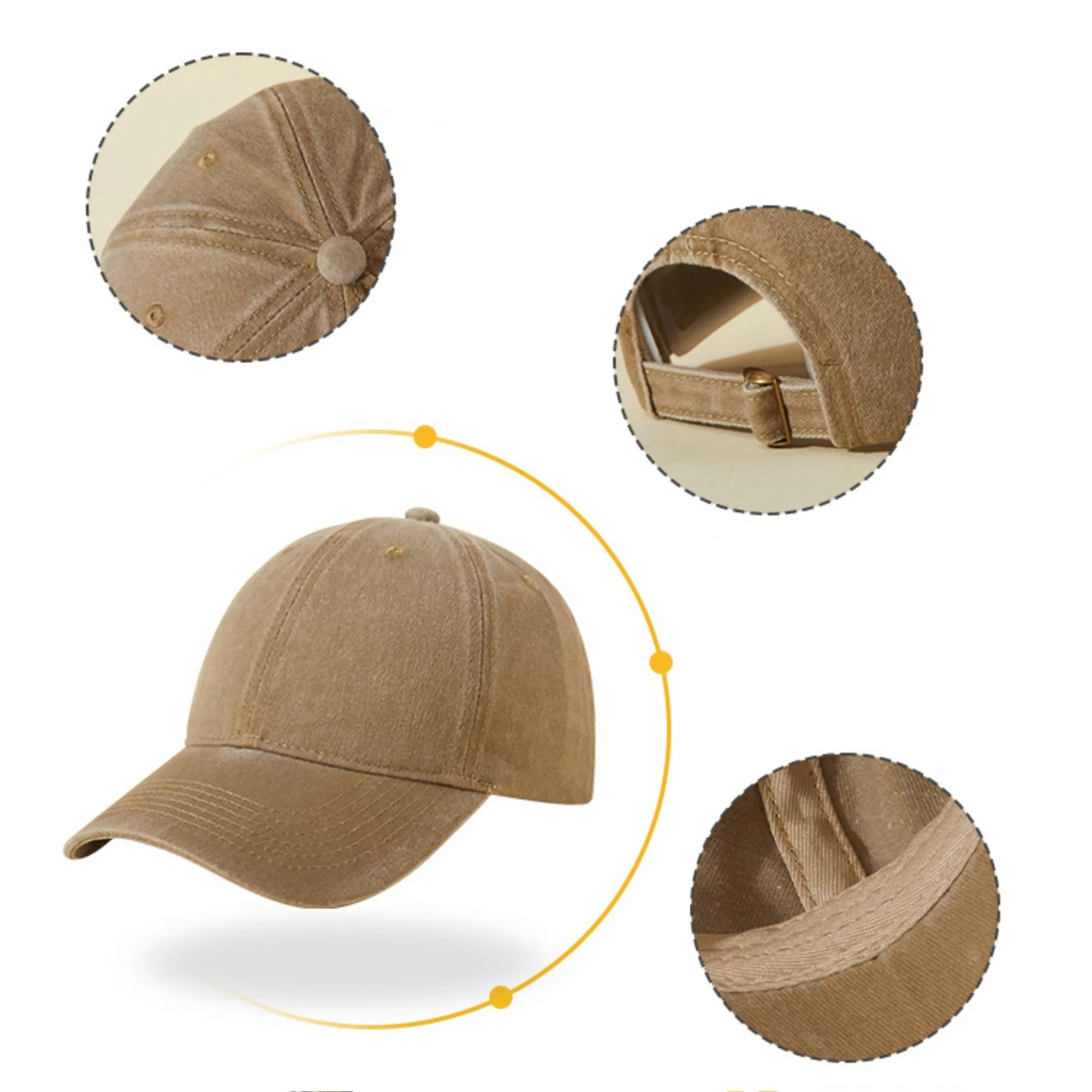 Unstructured Pigment Dyed Dad Cap 7