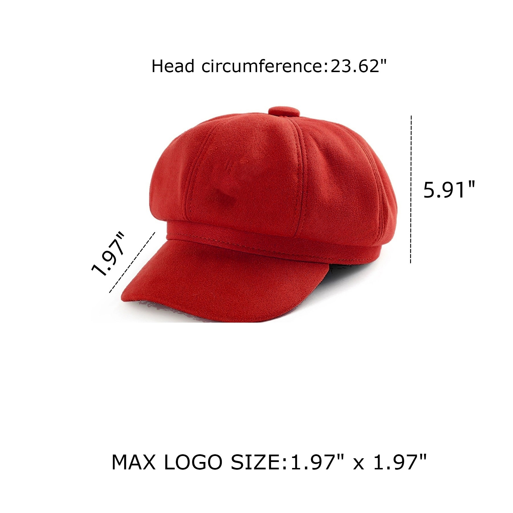 Ladies Octagonal Berets Hat 3