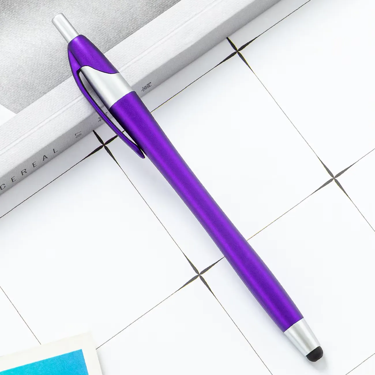 2-in-1 Stylus Click Ballpoint Pen 10