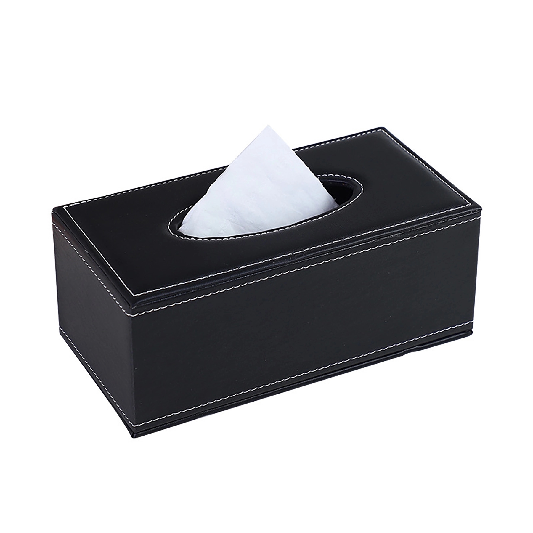 Rectangular PU Leather Tissue Box 3