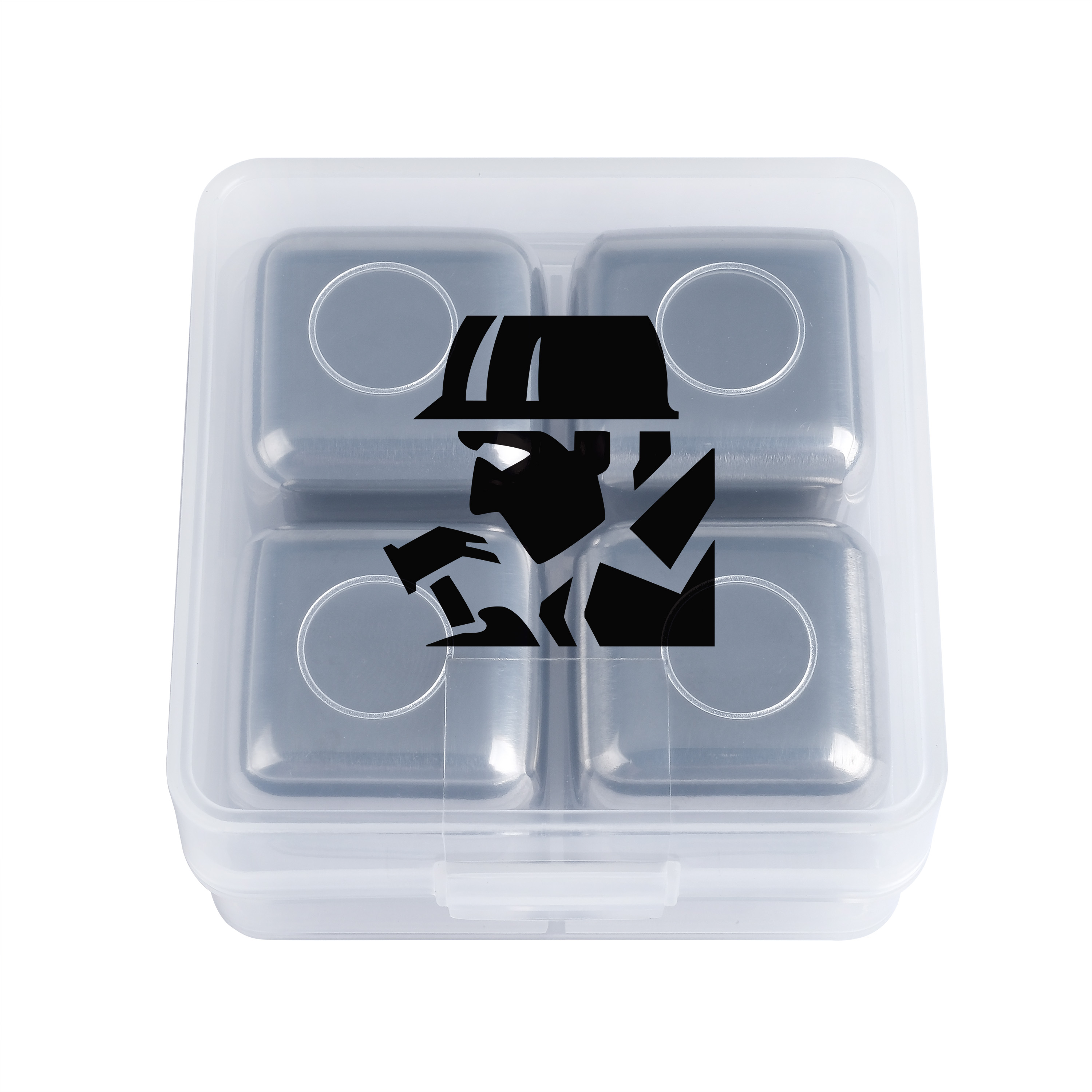 4-Pack Whiskey Stone w/Case 3