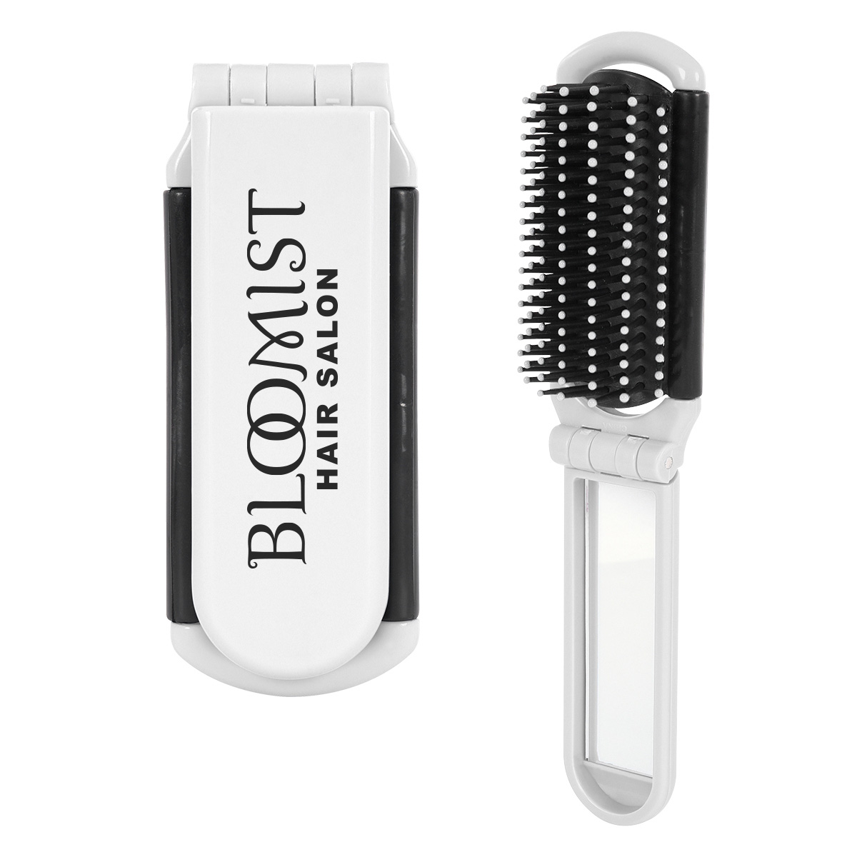 Kwik-Fix Folding Brush With Mirror 2