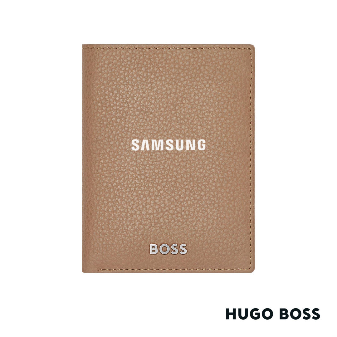 Hugo Boss® Classic Grained Trifold Card Holder