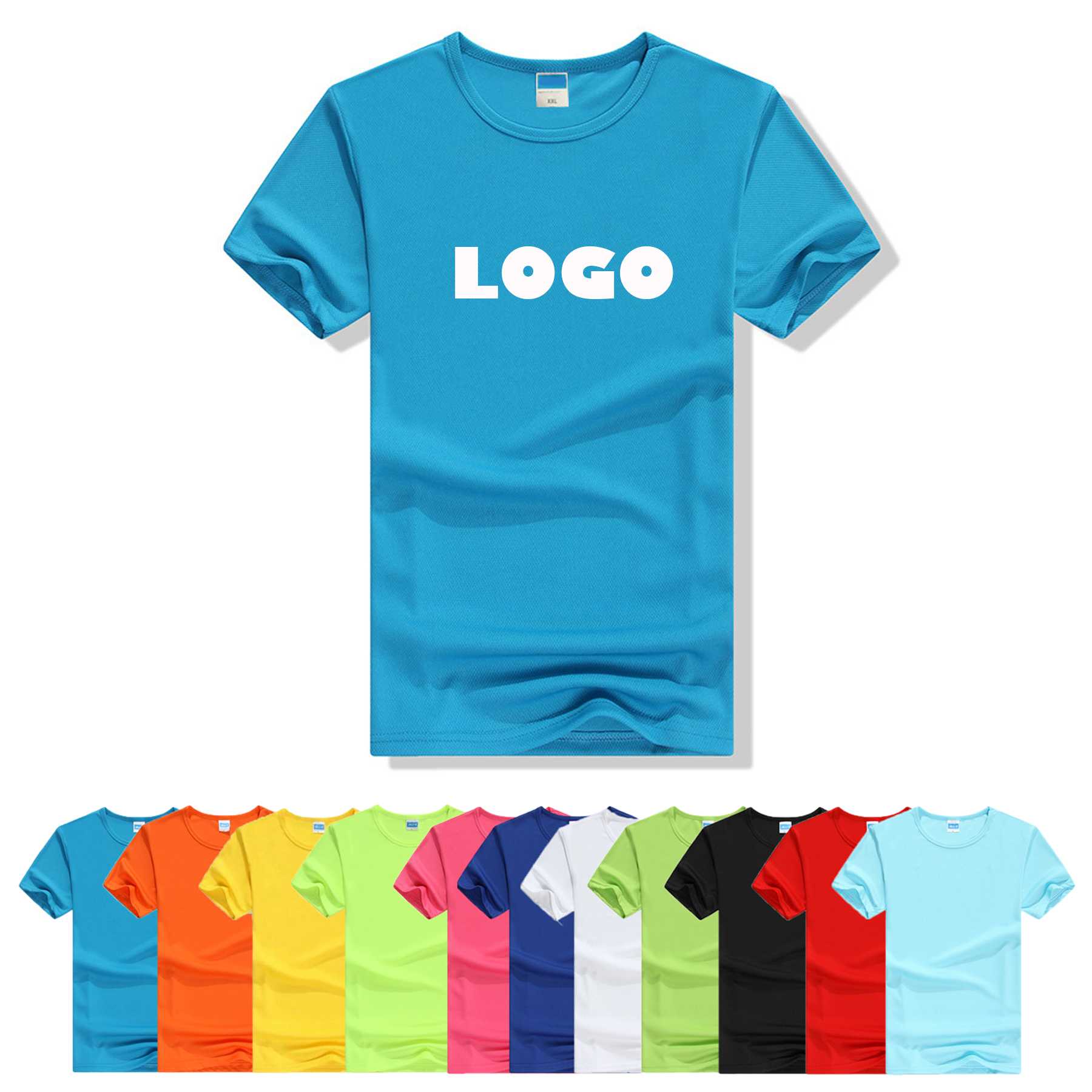 Crew Neck Kids Quick Dry T Shirt 1