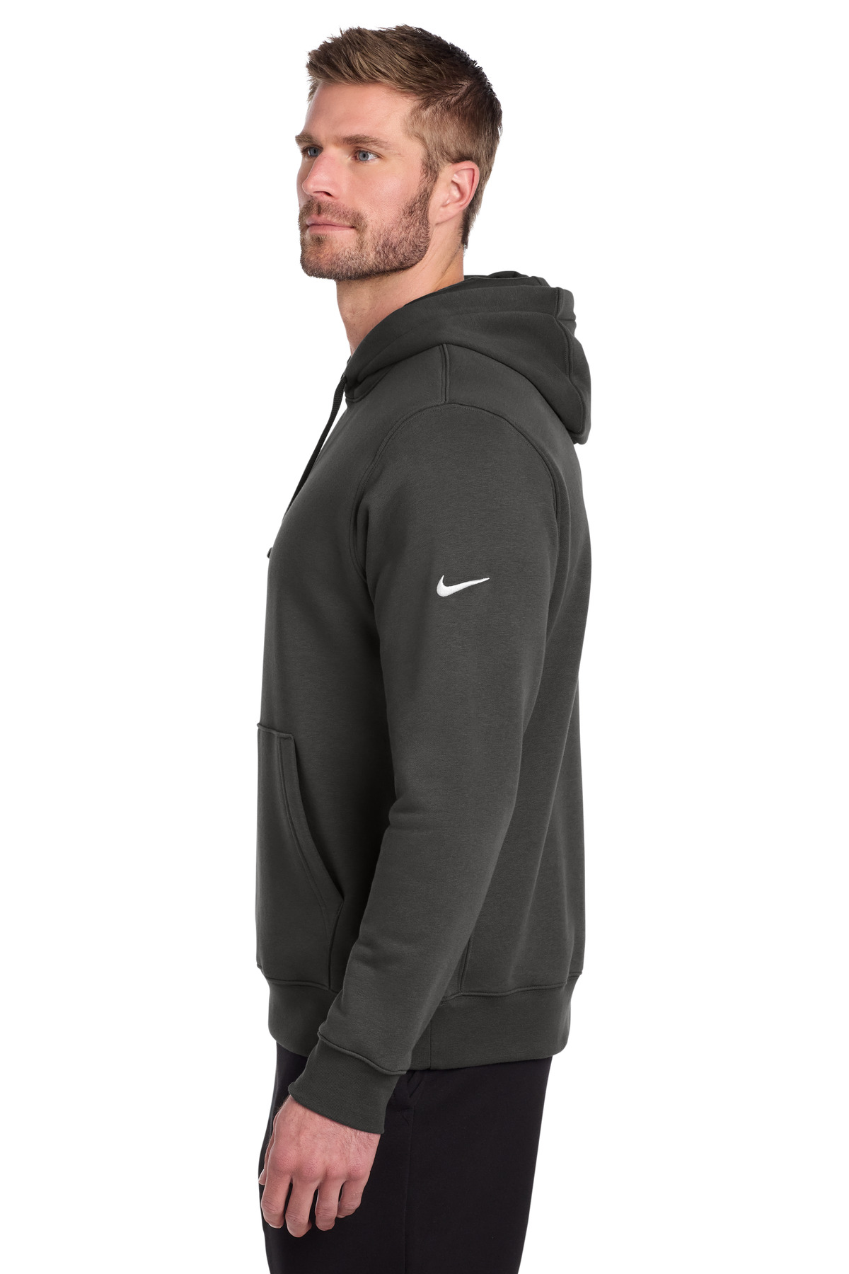 Nike Club Fleece Sleeve Swoosh Pullover Hoodie NKDR1499, custom hoodie or sweatshirt with logo imprint 64