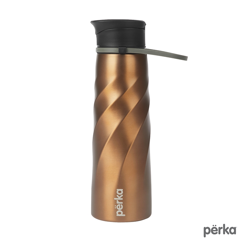 Perka® Tristan 34 oz./1L Single Wall Stainless Steel Sport Bottle 36