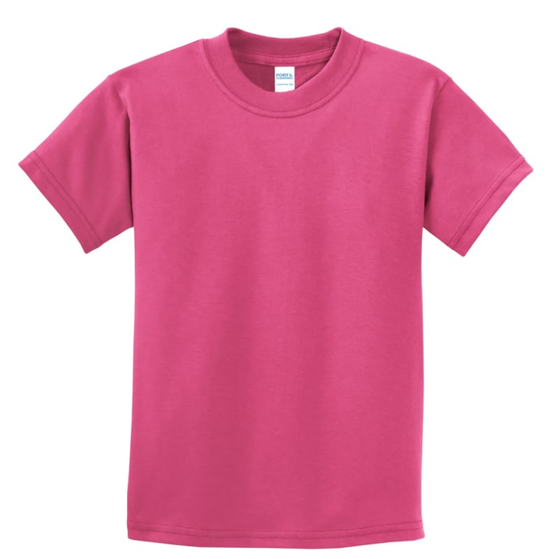 Port & Company Youth Essential Tee. 108