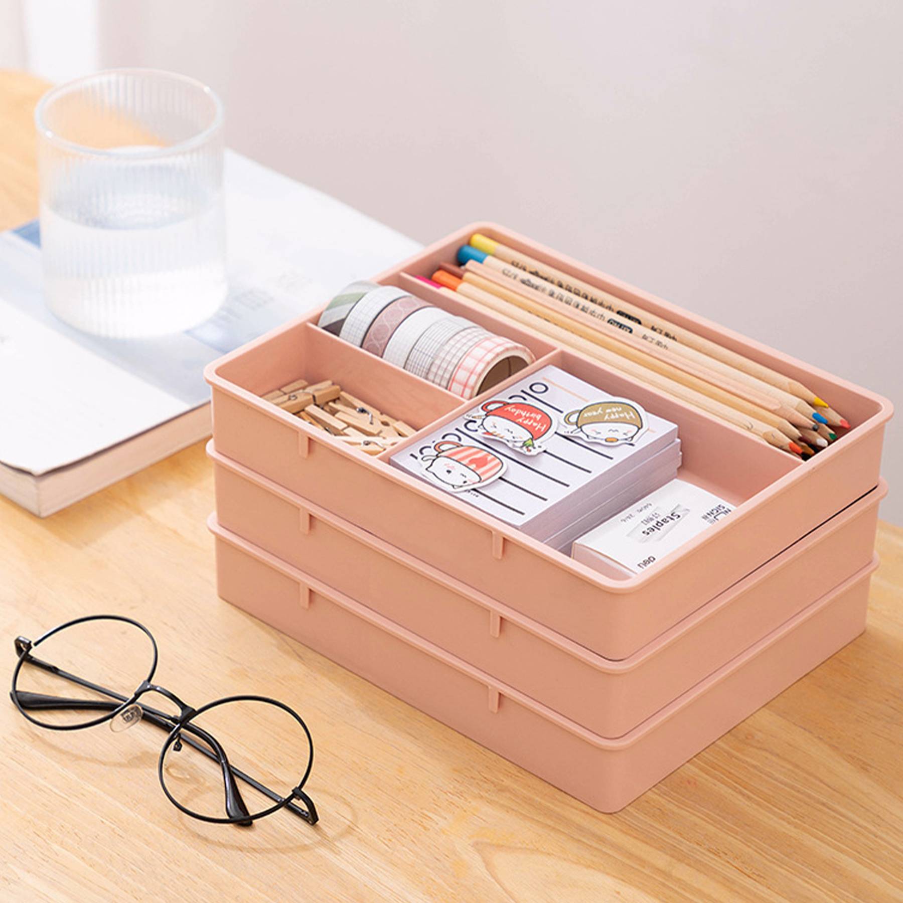 Plastic drawer storage box 2