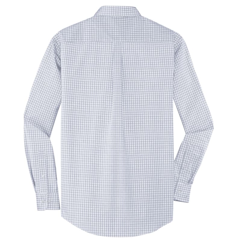 Port Authority Plaid Pattern Easy Care Shirt. 14