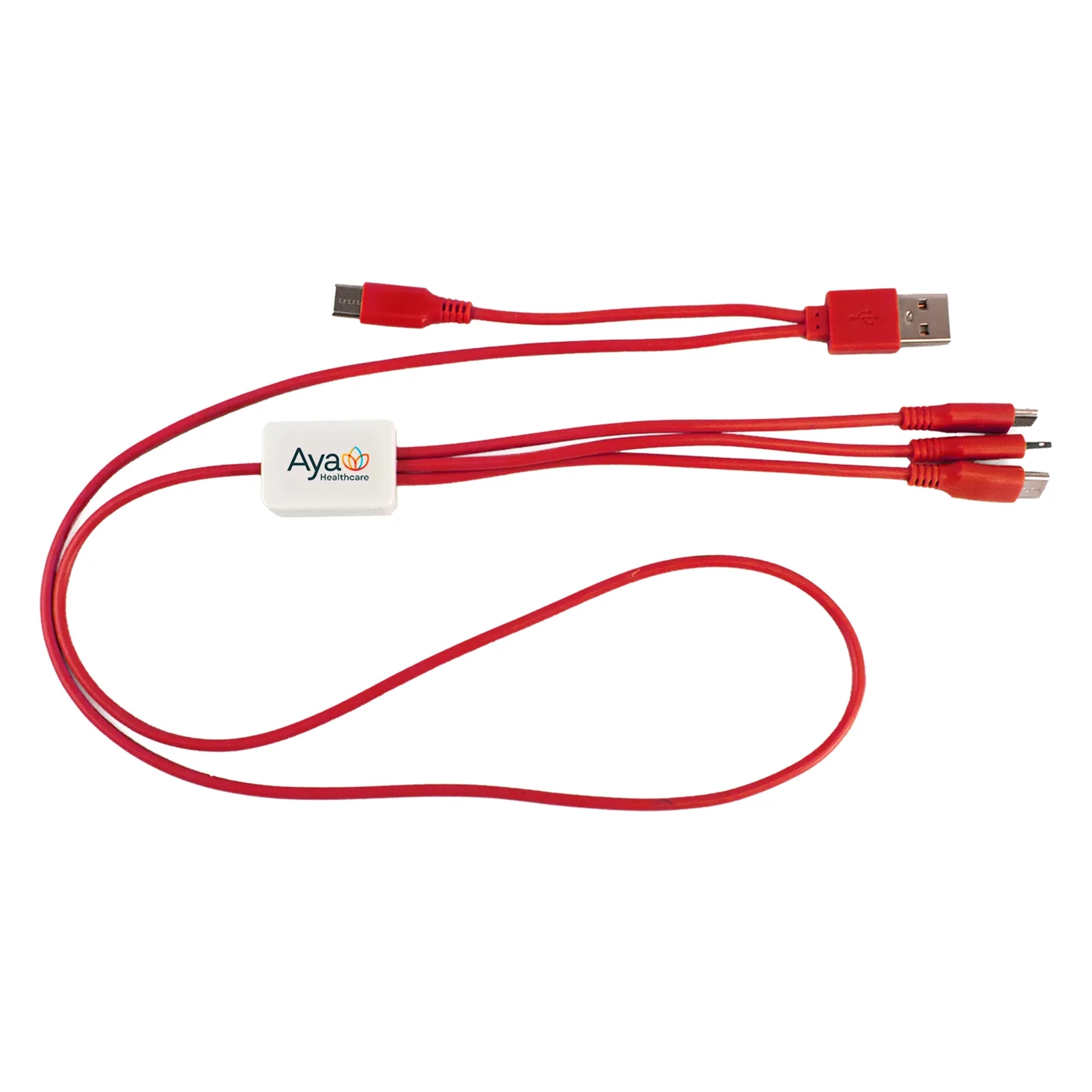 Dual Input 3' Snap Colorful Cable 5