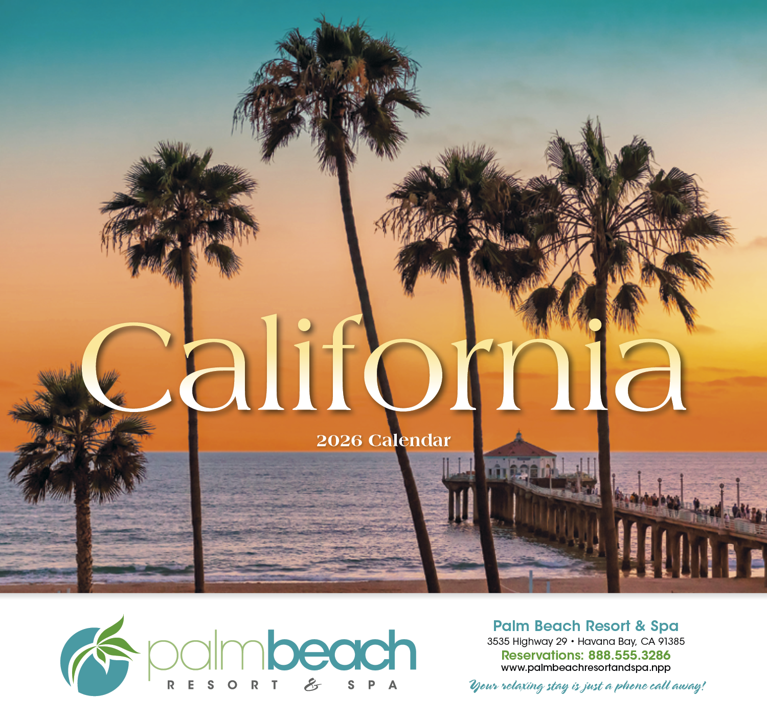 HotLine® Products California Appointment Calendar - Stapled 16