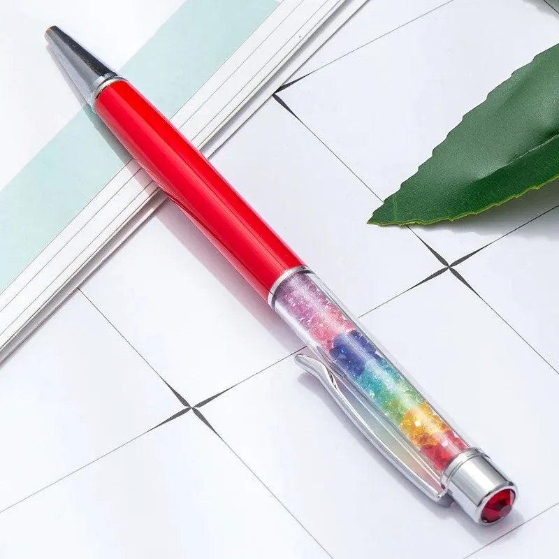 Rainbow Crystal Ballpoint Pen 6