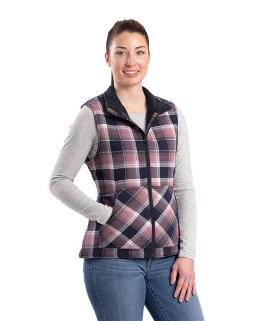 Women's Insulated Flannel Vest - WV16 2