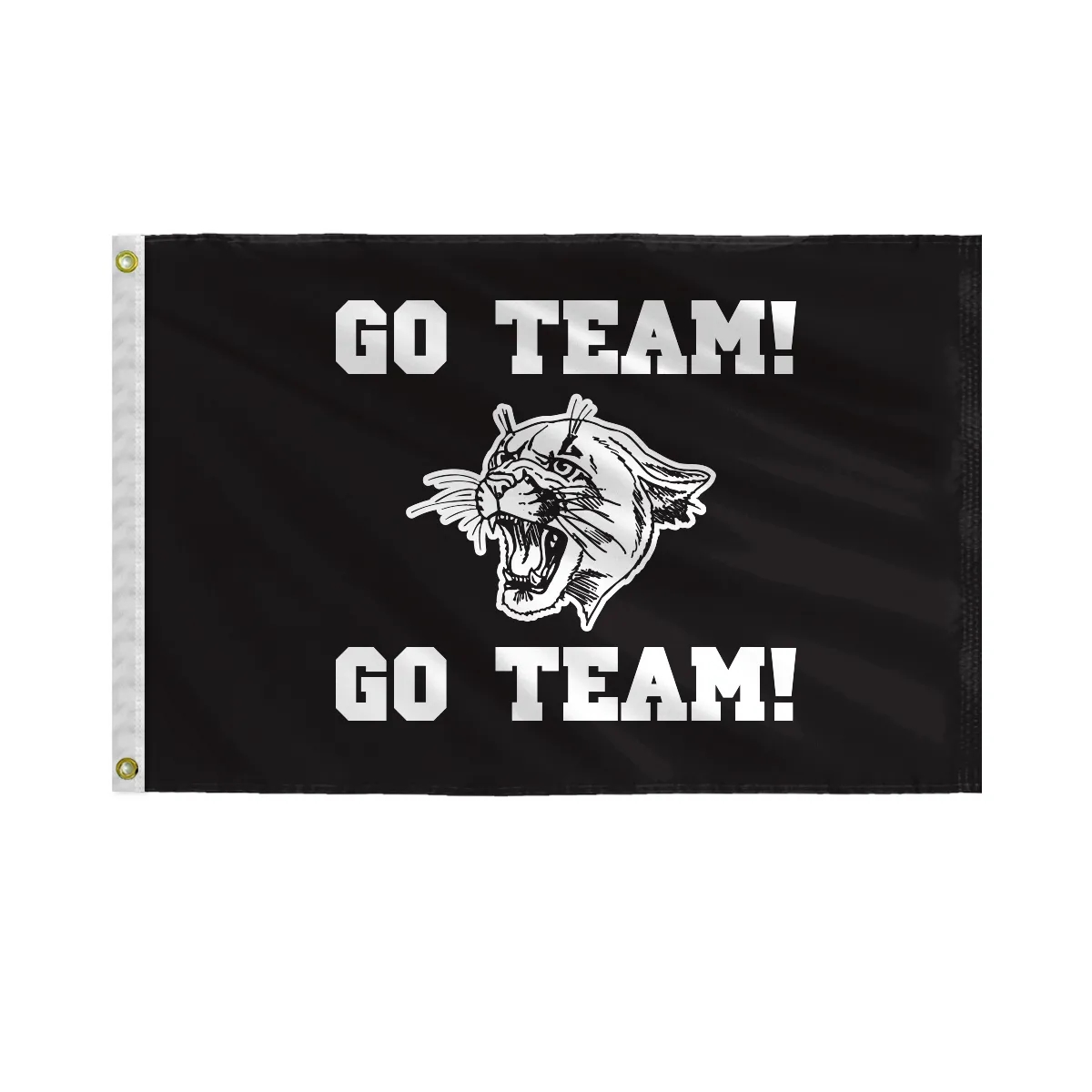 Bob Cat Mascot Flags 2