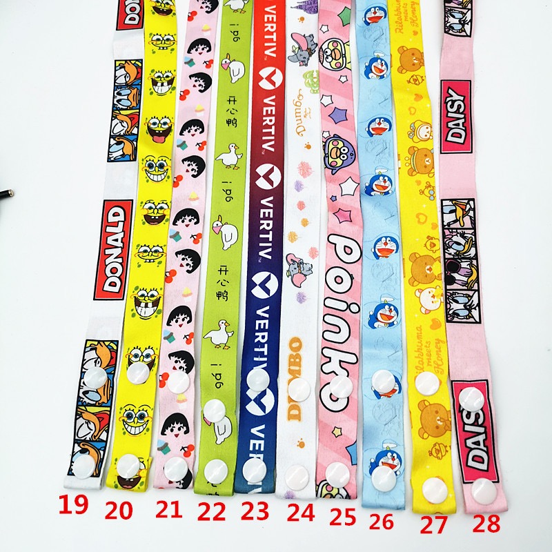 Dye Sublimated Lanyard Mask Holder Clip 2