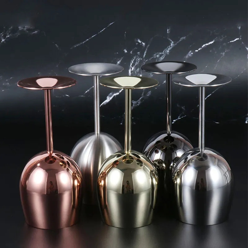 Stainless Steel Champagne Wine Glass 2
