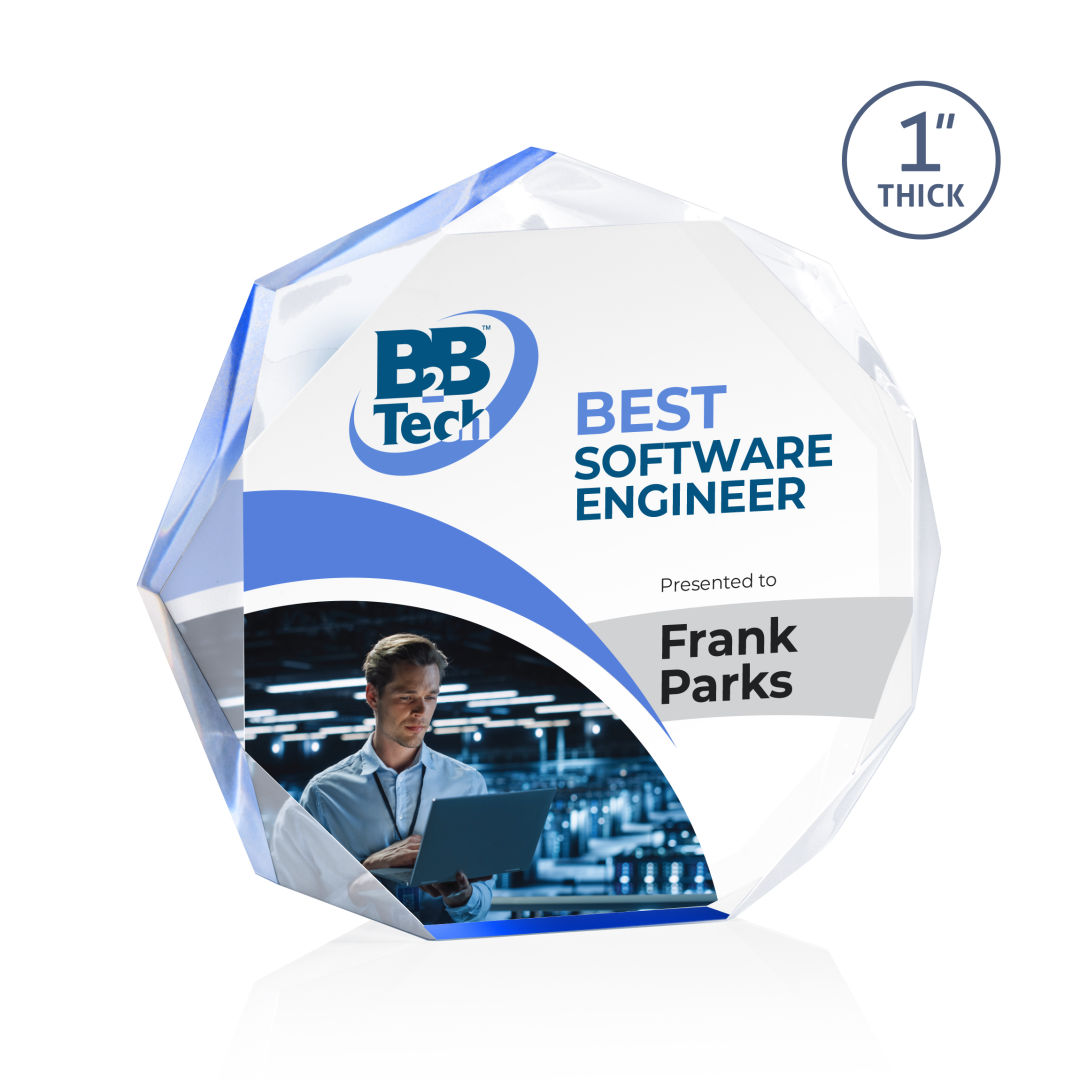 Piedmont VividPrint™ Award - Blue 7