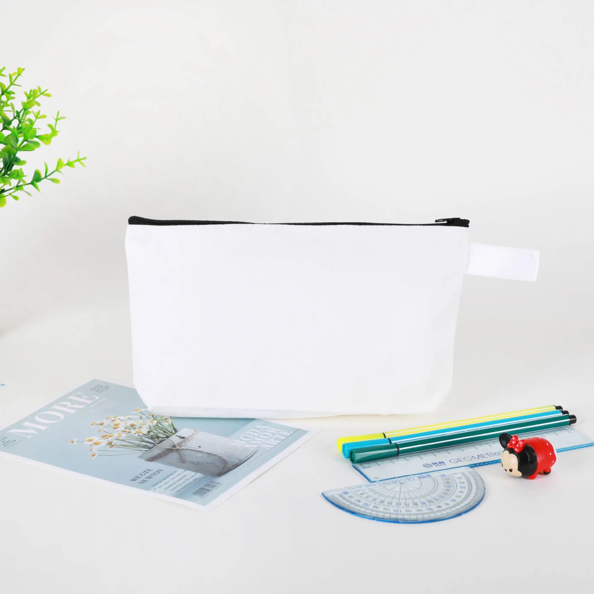 Canvas Zipper Pouch 2