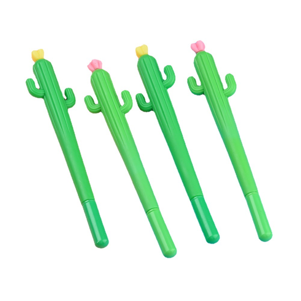 Cute Cactus Shaped Gel Pens 3