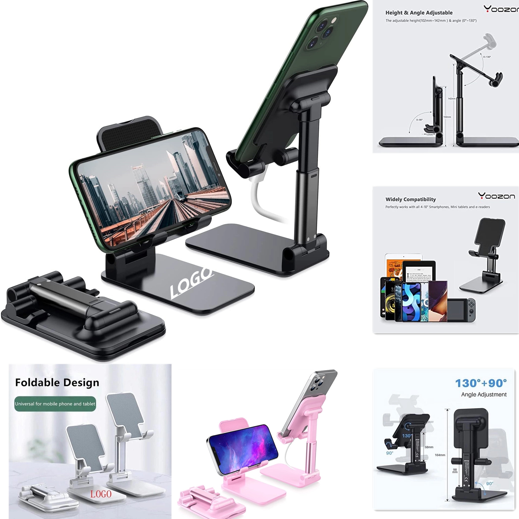 Adjustable Phone Stand For Desk 2