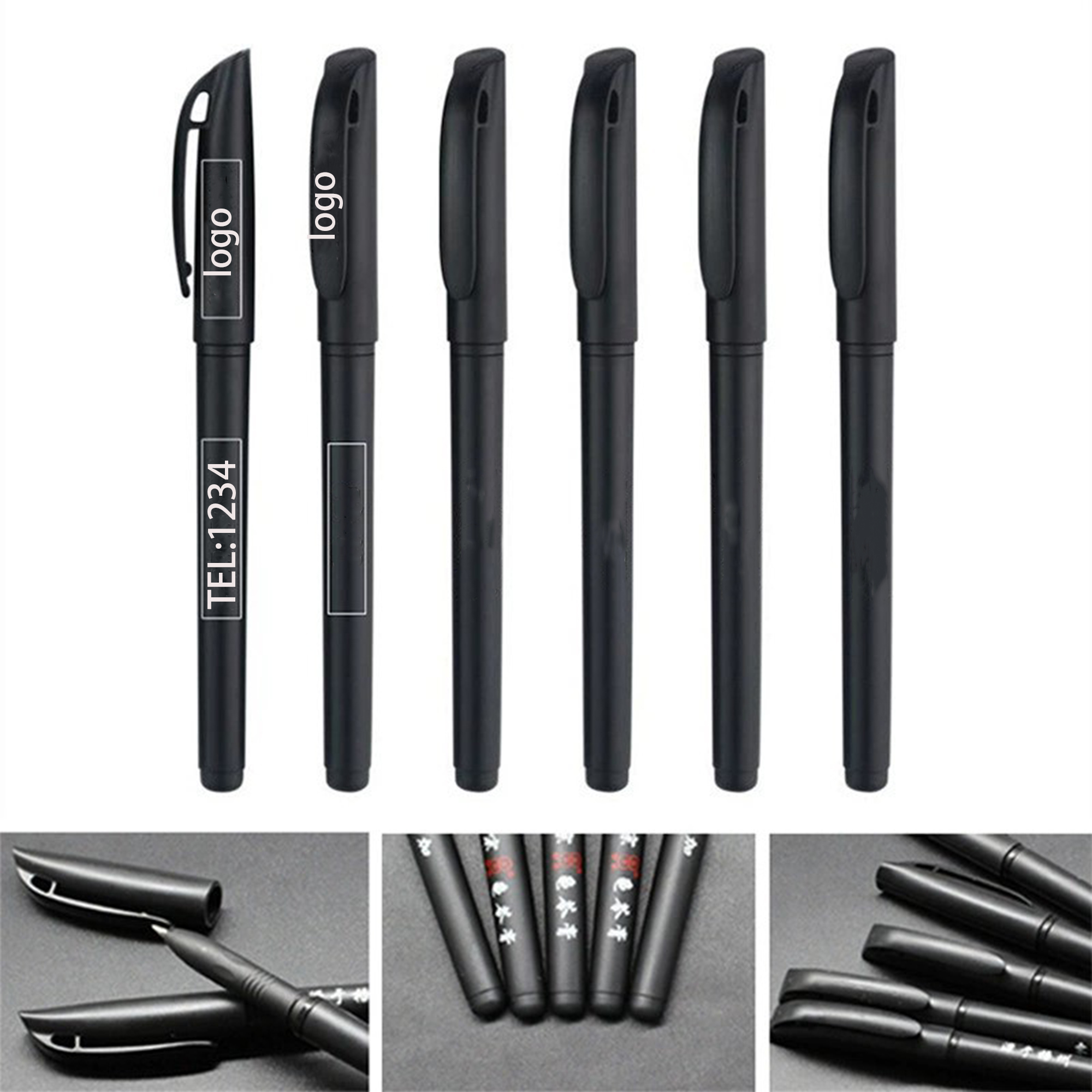 0.5mm Black Gel Pen 2
