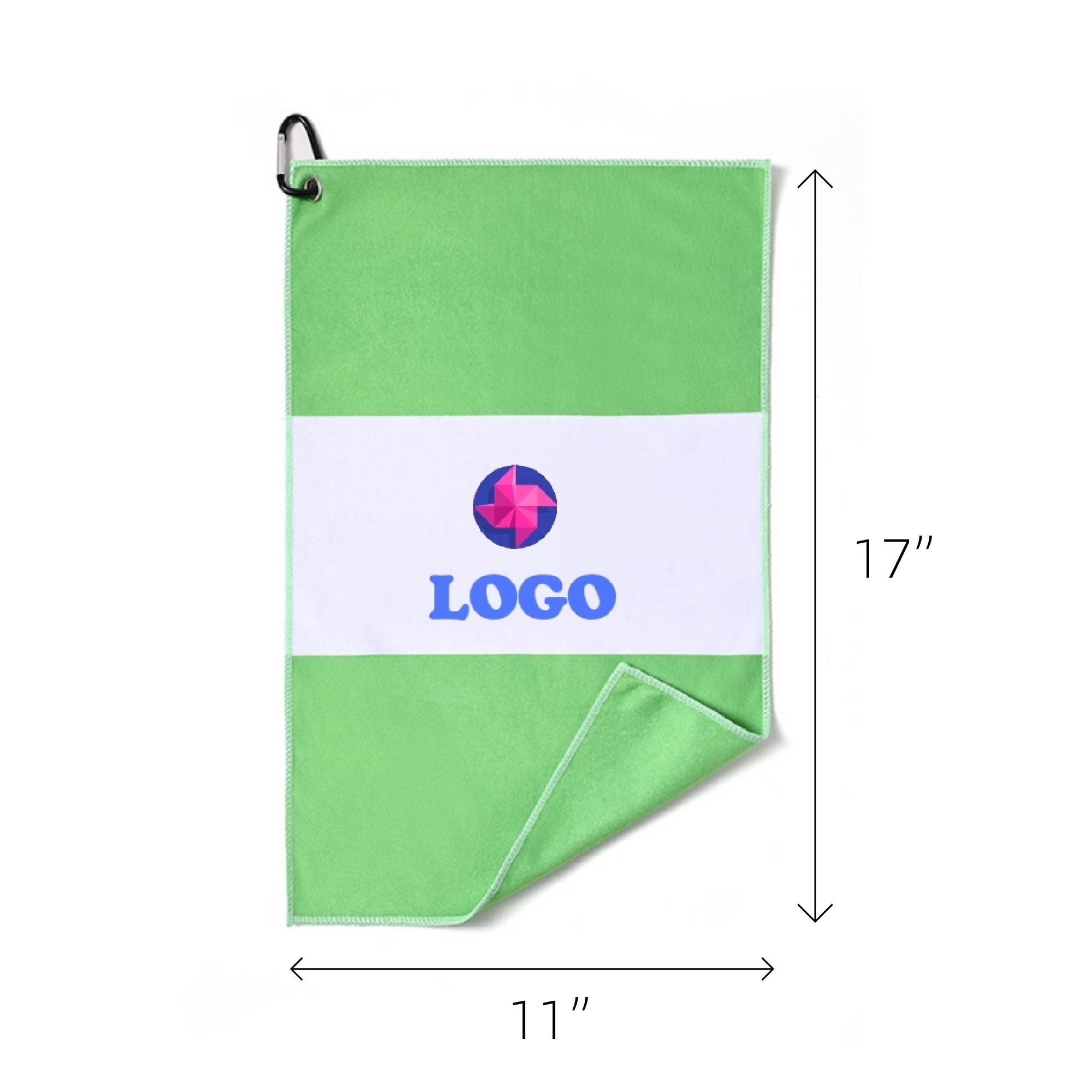 MOQ 10pcs Athletic Towel With Hook 3